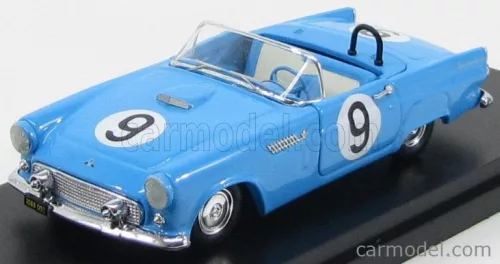 Rio-Models - Ford Usa Thunderbird Cabriolet N 9 Sebring 1955 Scher - Davis Light Blue