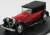 Rio-Models - Bugatti Type 41 Royale Torpedo Cabriolet Closed 1927 Red Black