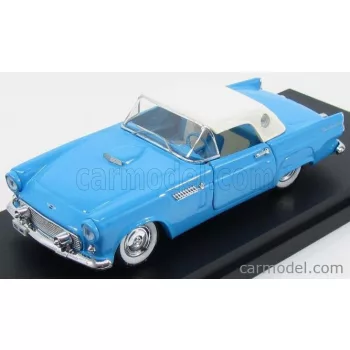   Rio-Models - Ford Usa Thunderbird Spider Soft-Top 1956 Light Blue White