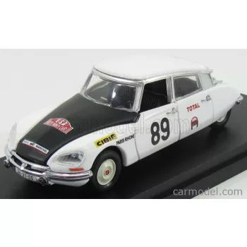   Rio-Models - Citroen Ds21 N 89 Rally Montecarlo 1970 Marcus - Bryde - Braein White Black