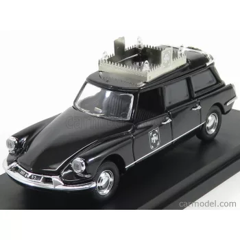   Riomodels - Citroen Ds19 Break Funeral Car - Carro Funebre - Hearse - 1963 Black