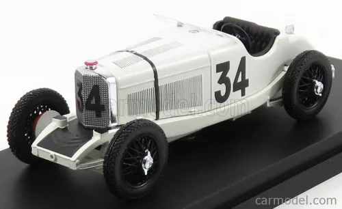 Rio-Models - Mercedes Benz F1 Ssk N 34 3Rd Monaco Gp 1929 R.Caracciola White