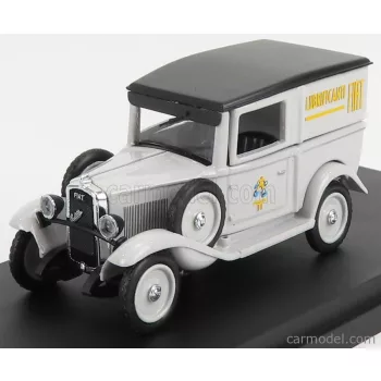   Rio-Models - Fiat 508 Balilla Van Fiat Lubrificanti 1935 Grey Black