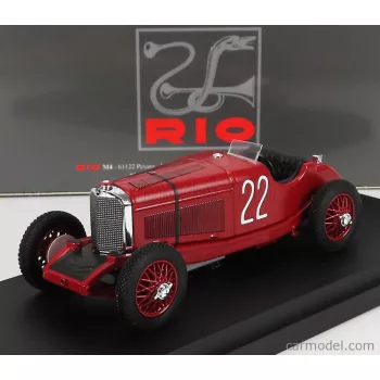   Rio-Models - Mercedes Benz F1 Ssk 7.1L S6 Supercharged Spider N 22 Monza Gp 1931 B.Ivanoski - H.Stoffel Red