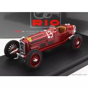   Rio-Models - Alfa Romeo P3 Tipo B N 43 Coppa Acerbo 1935 T.Nuvolari Red