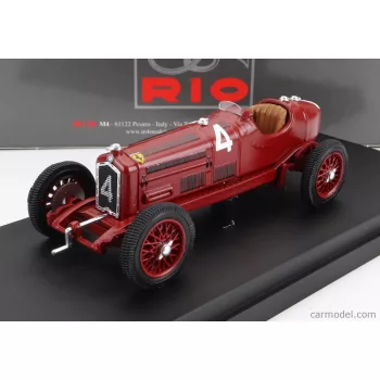   Rio-Models - Alfa Romeo P3 Tipo B N 4 2Nd Circuito Di Modena 1934 Achille Varzi Red