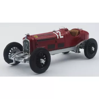   Rio-Models - ALFA ROMEO F1  P3 N 12 WINNER MONZA GP 1933 LUIGI FAGIOLI RED