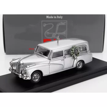   Rio-Models - MERCEDES BENZ 300D HEARSE - CARRO FUNEBRE - FUNERAL CAR 1960 SILVER