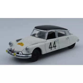   Rio-Models - CITROEN DS19 N 44 WINNER RALLY TOUR DE CORSE 1961 RENE TRAUTMANN - JEAN CLAUDE OGIER WHITE BLACK