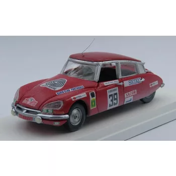  Rio-Models - CITROEN DS21 N 39 RALLY MONTECARLO 1972 FRANCISCO ROMAOZINHO - HEITOR MORAIS RED