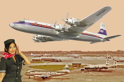 Roden - DC-7C Japan Air Lines