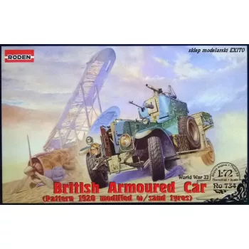   Roden - British Armoured Car Pattern 1920 Mk.II (modified with sand tyres)