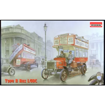 Roden - Type B Bus, LGOC, London, Early 1914