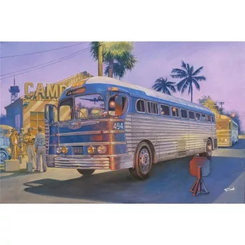 Roden - 1947 PD-3701 Silverside Bus