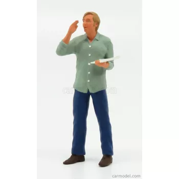 Roadkings - Figures Man Trucker Gunther Standing Blue Grey
