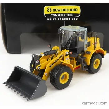   Ros-Model - New Holland W190B Ruspa Gommata - Tractor Scraper Yellow