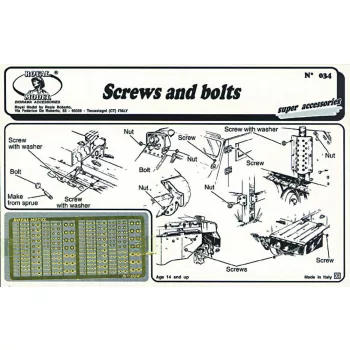 Royal Model - Screws and bolts