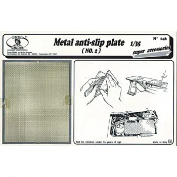 Royal Model - Metal anti-slip plate n.2