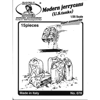Royal Model - Modern jerricans U.S. tanks