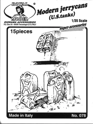 Royal Model - Modern jerricans U.S. tanks