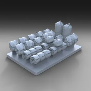 Royal Model - U.S. assorted bags set - WWII