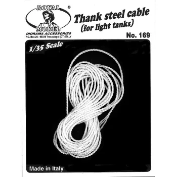 Royal Model - Tank steel cables No. 2-for light tanks