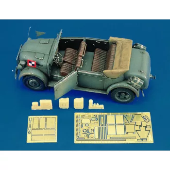 Royal Model - Kommandeurwagen type 1500A (for Tamiya