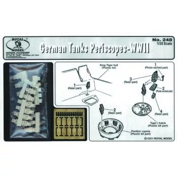 Royal Model - German tank periscopes