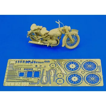 Royal Model - German Motorcicle DKW NZ 350 (for Tamiya kit)