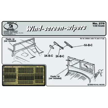 Royal Model - Wind screen wipers