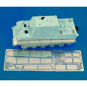   Royal Model - Fenders with Zimmerit-Jagdtiger (for Dragon kit)
