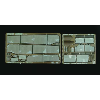   Royal Model - Scraped Zimmerit Jagdtiger Part 1 (for Dragon kit)