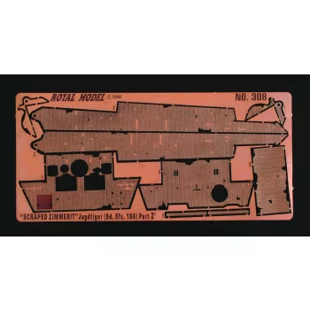   Royal Model - Scraped Zimmerit Jagdtiger Part 2 (for Dragon kit)
