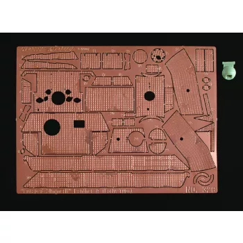   Royal Model - Scraped Zimmerit Panther A Late (for Dragon kit)