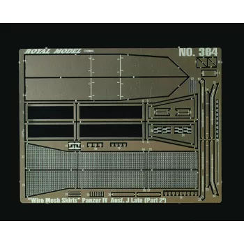   Royal Model - Wire Mesh Skirts Panzer IV Ausf. J Late - Part 2