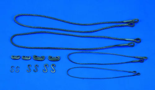 Royal Model - German tanks Tow Cables & Towing Clevis-WWII
