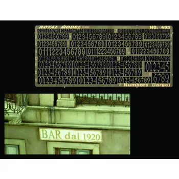 Royal Model - Numbers (large)