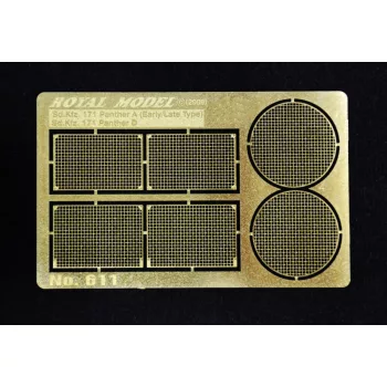 Royal Model - Engine grill screen Panther A/D