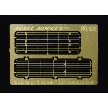 Royal Model - Engine grill screen T34