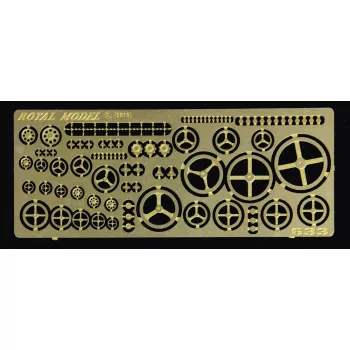 Royal Model - Assorted handwheels (all scale)