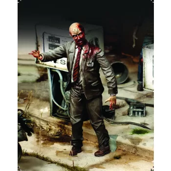 Royal Model - White collar zombie 'Zombies serie'