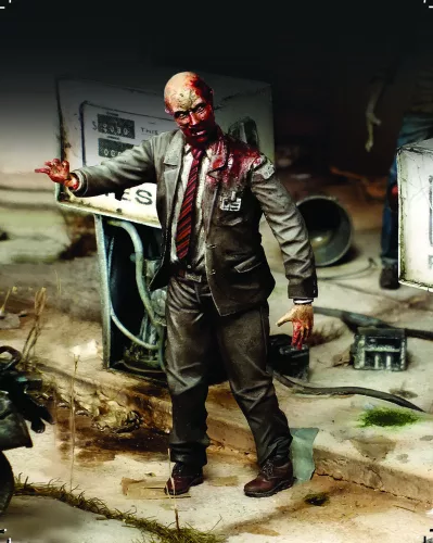 Royal Model - White collar zombie 'Zombies serie'