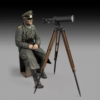 Royal Model - Erwin Rommel with tripod telescope (75mm)