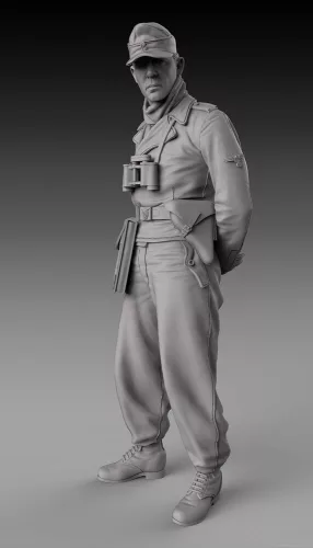 Royal Model - German tanker with arms backward - WWII