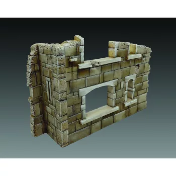 Royal Model - Ruined building section