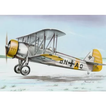  RS Models - Plastikový model letadla 1/72 Praga E-241 Luftwaffe 3 decal v. for Luftwaffe