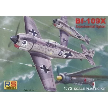   RS Models - Plastikový model letadla 1/72 Messerschmitt Bf 109 X 2 decal v. for Luftwaffe, Great Britain