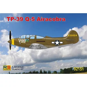   RS Models - Plastikový model letadla 1/72 TP-39Q Airacobra 3 decal v. for USA, USSR
