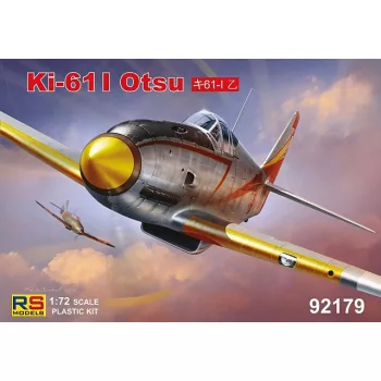   RS Models - Plastikový model letadla 1/72 Ki-61 Otsu 3 decal v. for Japan