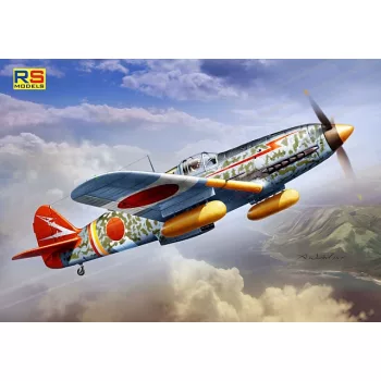   RS Models - Plastikový model letadla 1/72 Ki-61 I Hei 3 decal v. for Japan